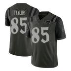 NY.Jets #85 Mason Taylor Player Green Limited 2025 Rivalries Collection Home Game Gdoa Stitched Jerseys