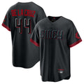 C.Reds #44 Elly De La Cruz Player Black City Connect Home Game Gdoa Stitched Jerseys