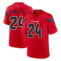 H.Texans #24 Derek Stingley Jr. Player Red Alternate Home Game Gdoa Stitched Jerseys