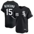 C.White Sox #15 Sean Newcomb Player Black Limited Home Gdoa Stitched Jerseys