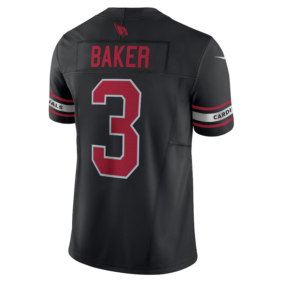 A.Cardinals #3 Budda Baker Player Black Vapor F.U.S.E. Limited Gdoa Stitched Jerseys