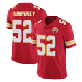 KC.Chiefs #52 Creed Humphrey Player Red Limited Vapor Untouchable Home Game Gdoa Stitched Jerseys