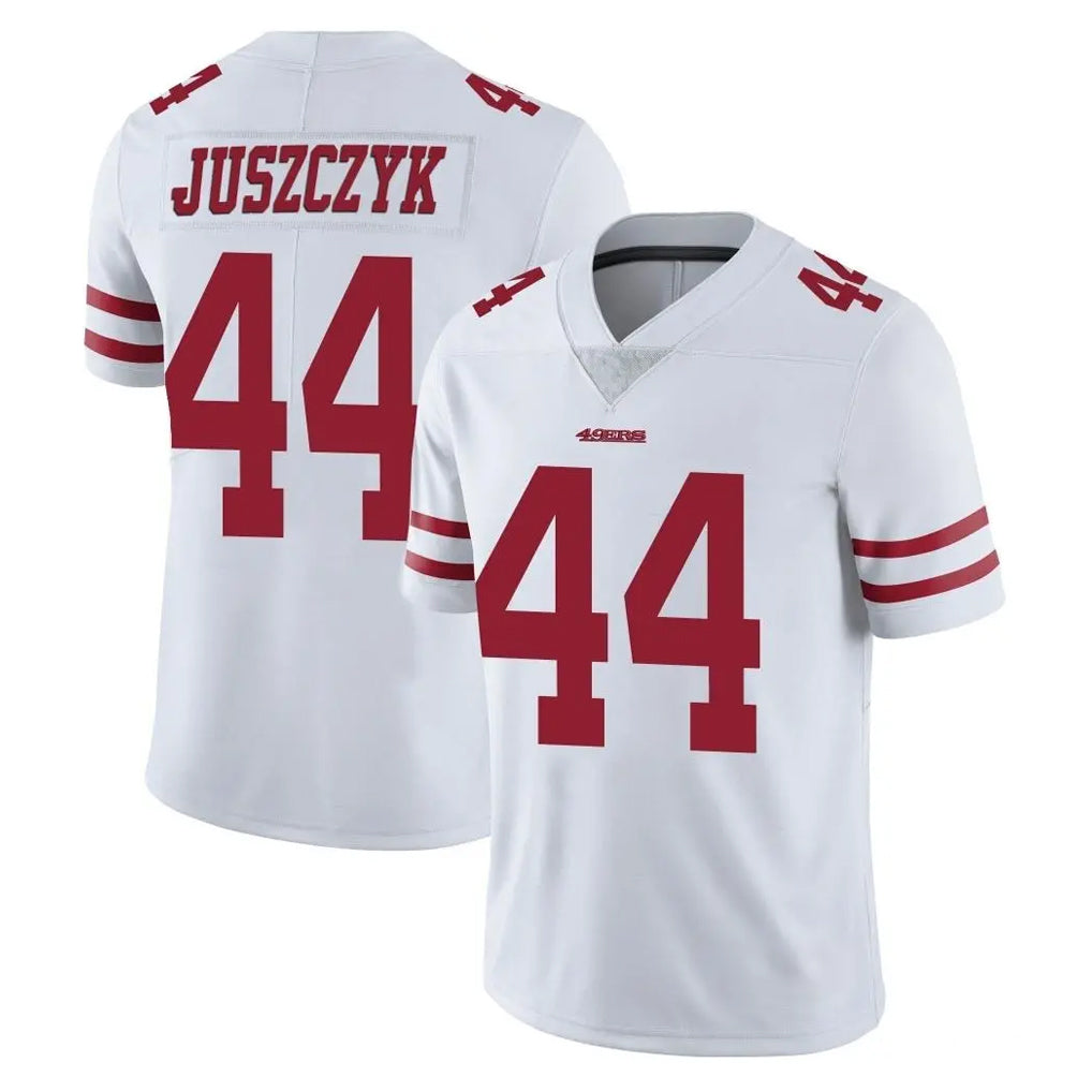 SF.49ers #44 Kyle Juszczyk Player White Limited Vapor Untouchable Home Game Gdoa Stitched Jerseys