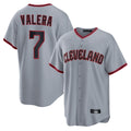 C.Guardians #7 George Valera Player Gray Home Game Gdoa Stitched Jerseys