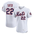 NY.Mets #22 Juan Soto Player White Home Limited Elite Fdoa Stitched Jerseys
