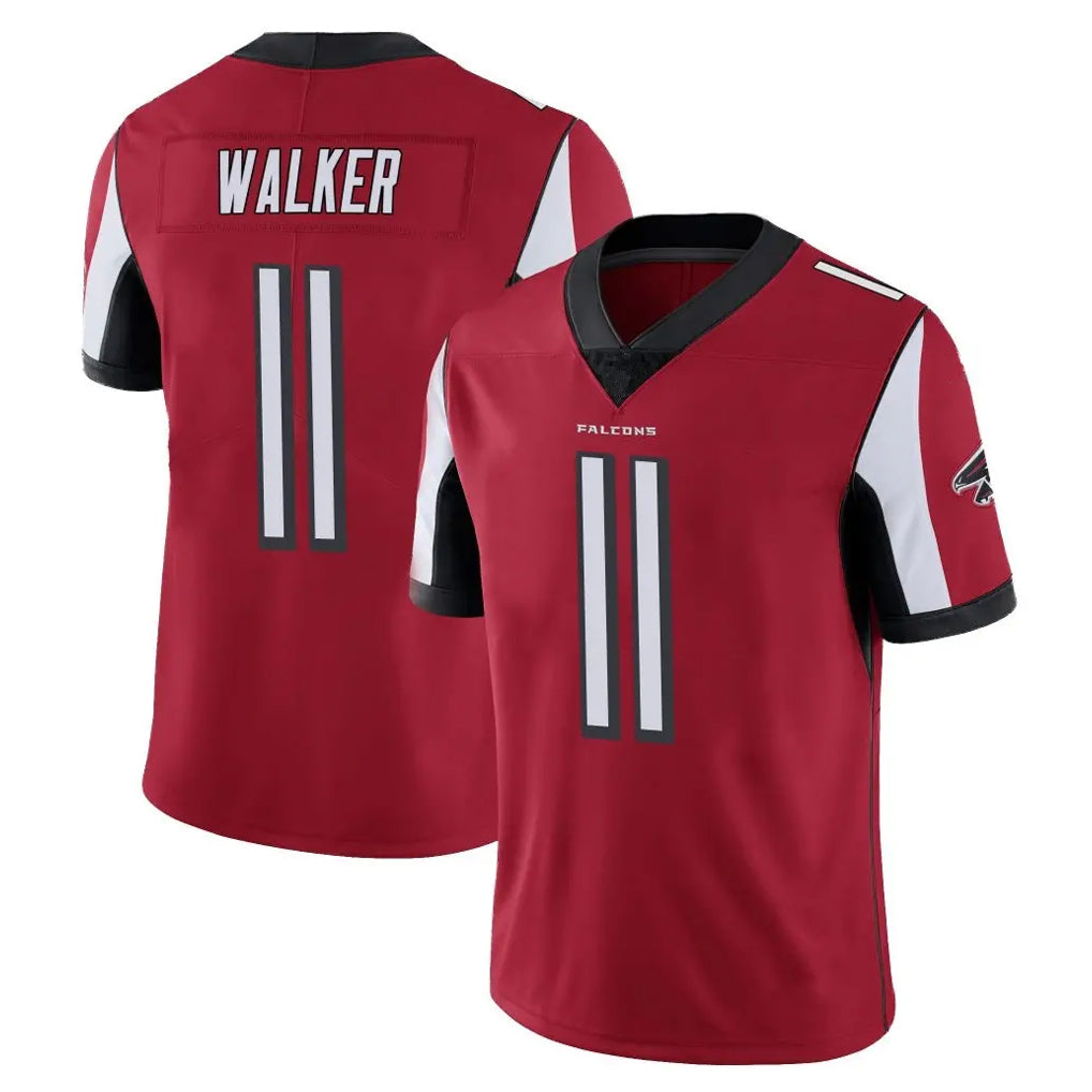 A.Falcons #11 Jalon Walker Player Red Color Vapor Untouchable Limited Home Game Gdoa Stitched Jerseys
