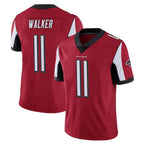 A.Falcons #11 Jalon Walker Player Red Color Vapor Untouchable Limited Home Game Gdoa Stitched Jerseys