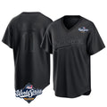 LA.Dodgers #11 Roki Sasaki Player Black World Series Pitch Fashion T-shirt Fdoa Stitched Jerseys