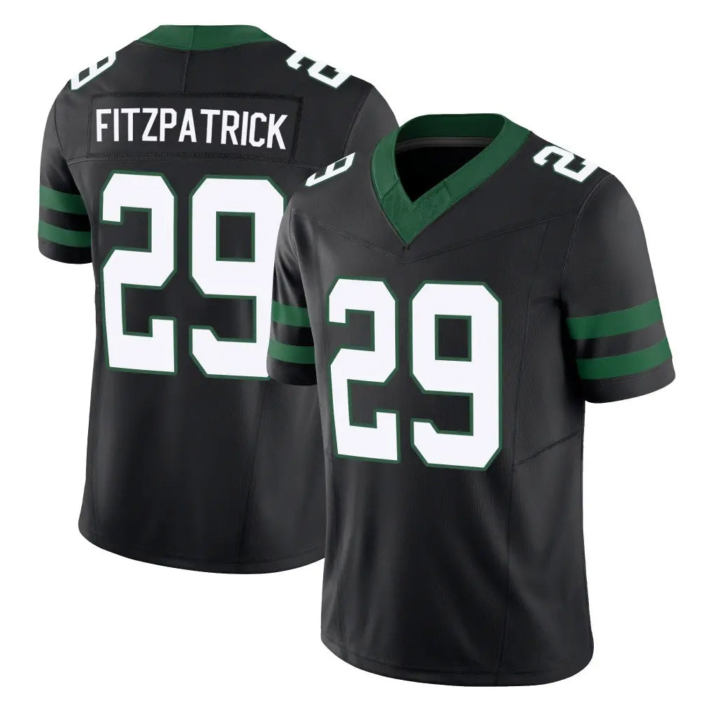 NY.Jets #29 Minkah Fitzpatrick Player Black Limited Legacy Vapor F.U.S.E. Home Game Gdoa Stitched Jerseys
