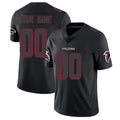 Custom A.Falcons Black Limited Elite Home Game Any Name & Numbers Gdoa Stitched Jerseys