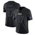 NE.Patriots #87 Romeo Doubs Player Black Impact LImited Home Game Gdoa Stitched Jerseys