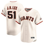 SF.Giants #51 Jung Hoo Lee Player Cream Home Limited Fdoa Stitched Jerseys