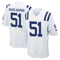 IN.Colts #51 Akeem Davis-Gaither Player White Home Game Gdoa Stitched Jerseys