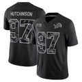 D.Lions #97 Aidan Hutchinson Player Black Limited 2026 Salute to Service Home Game Gdoa Stitched Jerseys