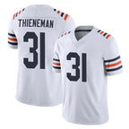 C.Bears #31 Dillon Thieneman Player White Classic Vapor Limited Home Game Gdoa Stitched Jerseys