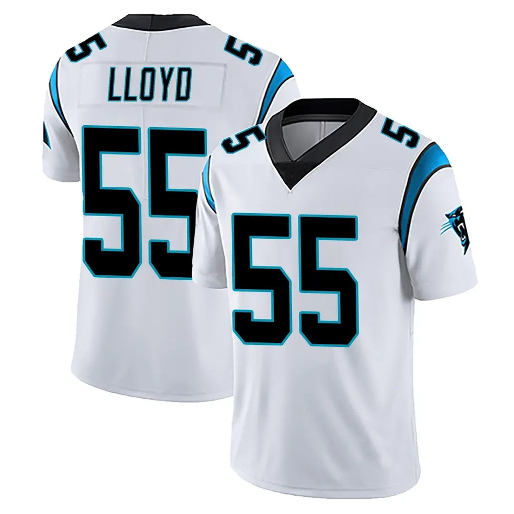 C.Panthers #55 Devin Lloyd Player White Vapor Untouchable Limited Game Gdoa Stitched Jerseys