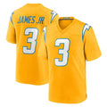 LA.Chargers #3 Derwin James Jr. Player Gold Home Game Gdoa Stitched Jerseys