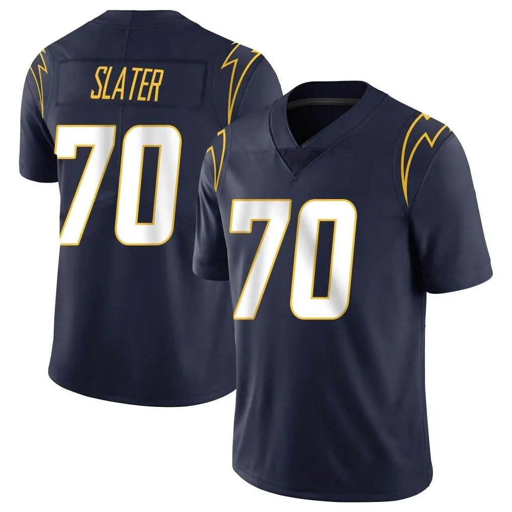 LA.Chargers #70 Rashawn Slater Player Navy Limited Vapor Untouchable Home Game Gdoa Stitched Jerseys