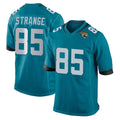 J.Jaguars #85 Brenton Strange Player Teal Home Game Gdoa Stitched Jerseys