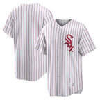 C.White Sox ## White Sox Blank Player Red Stripe White Home Game Gdoa Stitched Jerseys