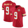 KC.Chiefs #9 Kenneth Walker III Player Red Limited Vapor Untouchable Home Game Gdoa Stitched Jerseys