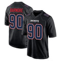 NE.Patriots #90 Christian Barmore Player Carbon Fashion Limited Home Game Gdoa Stitched Jerseys