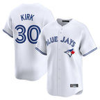 T.Blue Jays #30 Alejandro Kirk Player White Home Limited Fdoa Stitched Jerseys