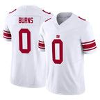 NY.Giants #0 Brian Burns Player White Limited Vapor F.U.S.E. Home Game Gdoa Stitched Jerseys