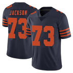 C.Bears #73 Jonah Jackson Player Navy Blue Alternate Vapor Untouchable Limited Gdoa Stitched Jerseys