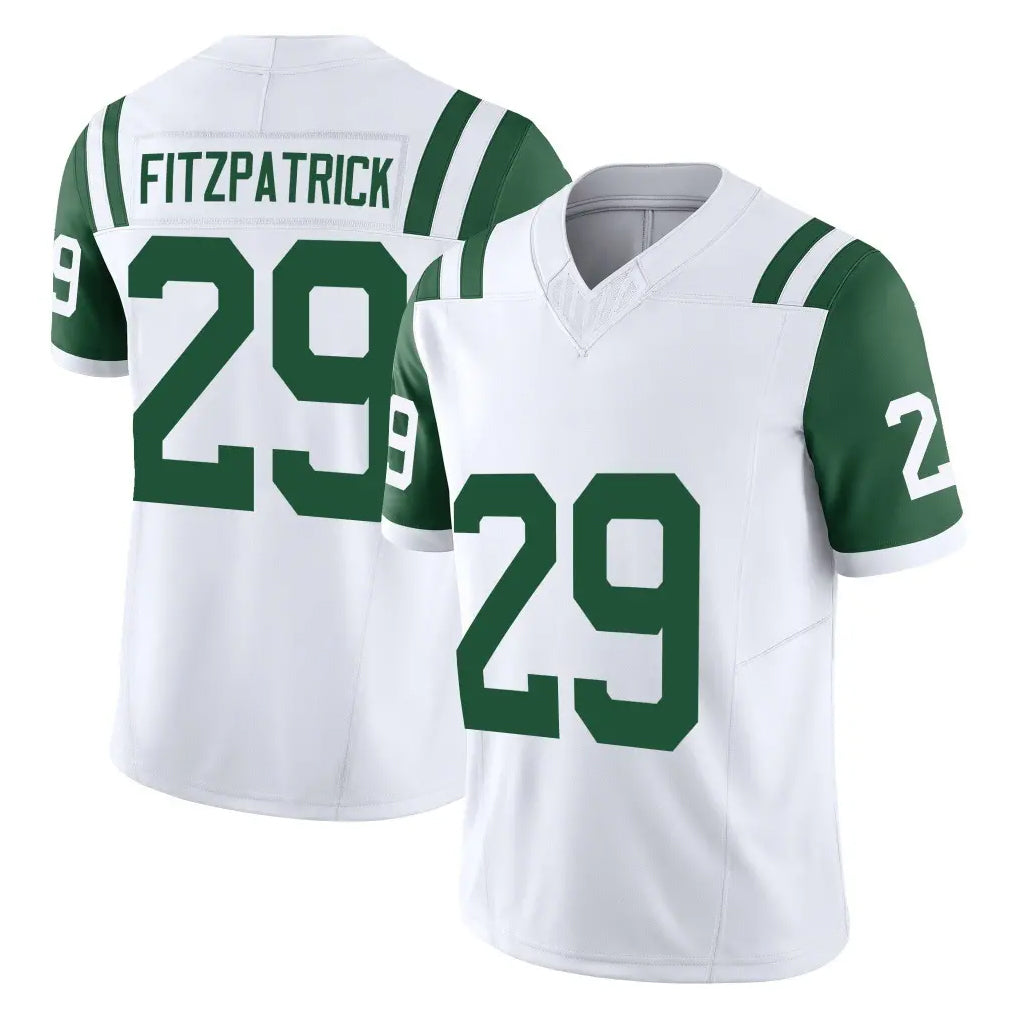 NY.Jets #29 Minkah Fitzpatrick Player White Limited Classic Vapor F.U.S.E. Home Game Gdoa Stitched Jerseys