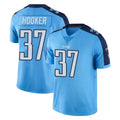 T.Titans #37 Amani Hooker Player Light Blue Limited Color Rush Home Game Gdoa Stitched Jerseys