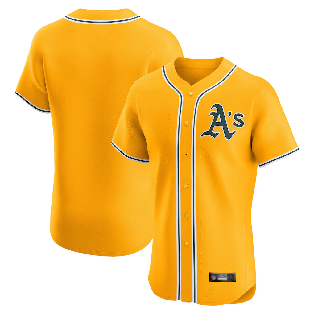 Athletics ## Athletics Blank Player Gold Limited Elite Home Game Gdoa Stitched Jerseys
