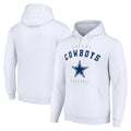 D.Cowboys ## Cowboys Blank Player White Pullover Hoodies Limited Gdoa Stitched Jerseys