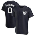 NY.Yankees #0 Marcus Stroman Player Navy Limited Elite Home Fdoa Stitched Jerseys