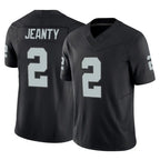 LV.Raiders #2 Ashton Jeanty Player Black Limited Vapor F.U.S.E. Home Game Gdoa Stitched Jerseys