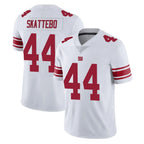 NY.Giants #44 Cam Skattebo Player White Limited Vapor Untouchable Home Game Gdoa Stitched Jerseys