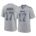 IN.Colts #17 Daniel Jones Player Gray Atmosphere Fashion Home Game Gdoa Stitched Jerseys