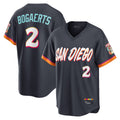 S.Diego Padres #2 Xander Bogaerts Player Obsidian 2026 City Connect Home Limited T-shirt Fdoa Stitched Jerseys