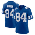 IN.Colts #84 Tyler Warren Player Royal Limited Home Game Gdoa Stitched Jerseys