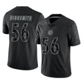 P.Steelers #56 Alex Highsmith Player Black Reflective Limited Home Game Gdoa Stitched Jerseys