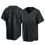Athletics #21 Tyler Soderstrom player Black Replica Pitch Fashion Stitched Jersey