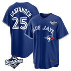 T.Blue Jays #25 Anthony Santander Player Navy 2025 World Series Home Limited Fdoa Stitched Jerseys