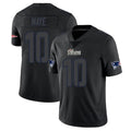 NE.Patriots #10 Drake Maye Player Black Impact LImited Home Game Gdoa Stitched Jerseys