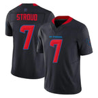 H.Texans #7 CJ Stroud Player Navy Limited 2nd Alternate Vapor F.U.S.E. Home Game Gdoa Stitched Jerseys