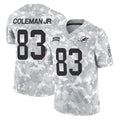 M.Dolphins #83 Kevin Coleman Jr. Player Arctic Camo Salute To Service Limited Game Gdoa Stitched Jerseys