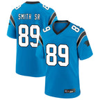 C.Panthers #89 Steve Smith Sr Player Blue Home Game Gdoa Stitched Jerseys