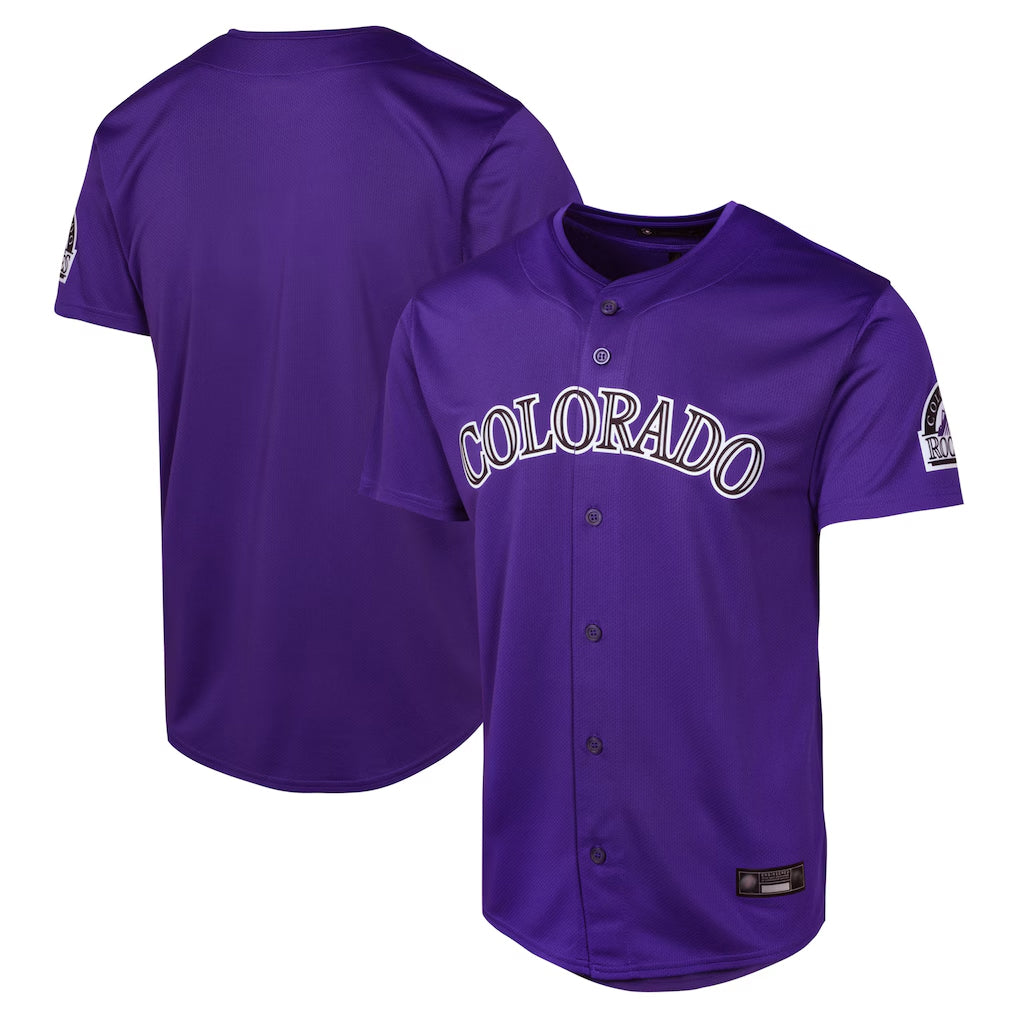 C.Rockies ## Rockies Blank Player Purple Limited Home Game Gdoa Stitched Jerseys