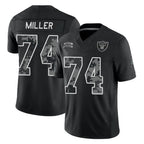 LV.Raiders #74 Kolton Miller Player Black Limited 2026 Salute to Service Home Game Stitched Jerseys