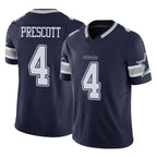 D.Cowboys #4 Dak Prescott Player Navy Limited Vapor F.U.S.E. Home Game Gdoa Stitched Jerseys