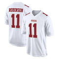 SF.49ers #11 Demarcus Robinson Player White Fashion Home Game Gdoa Stitched Jerseys